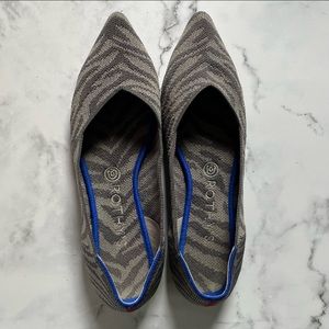 Rothy’s 10 Gray Zebra points